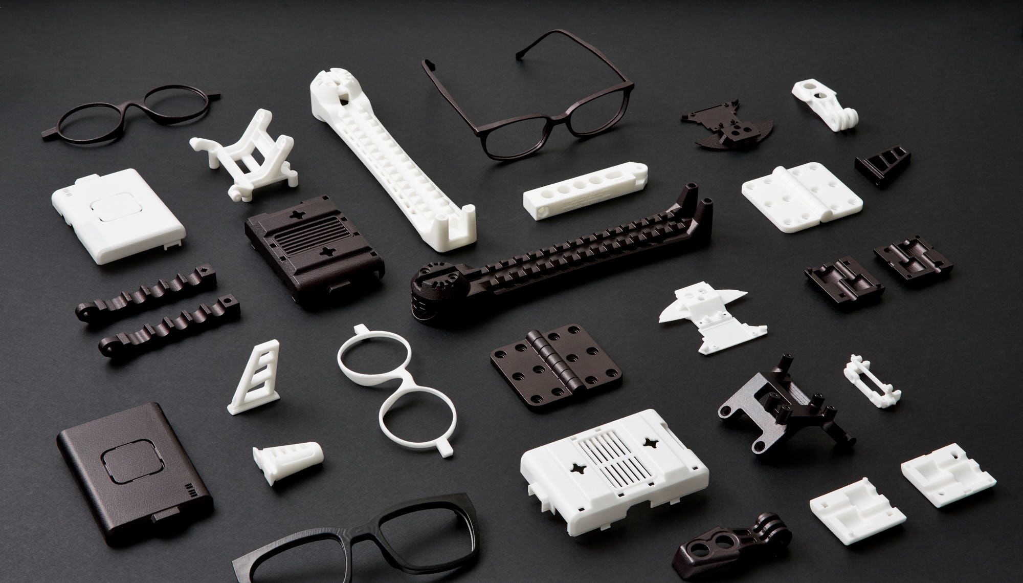 3D printed parts