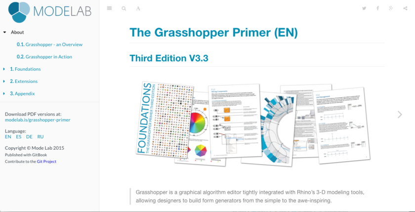 Mode Lab: The Grasshopper Primer